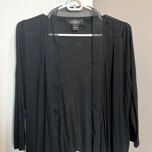 Black cover up by august silk.